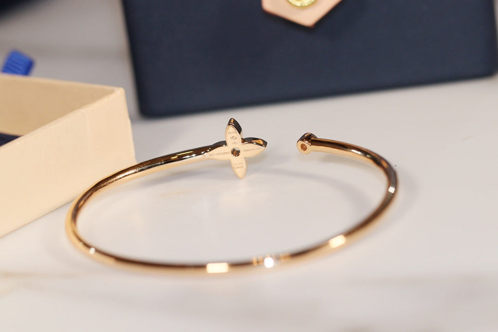 Loco IDYLLE GOLD OPEN BRACELET DIAMOND PAVED