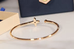 Loco IDYLLE GOLD OPEN BRACELET DIAMOND PAVED