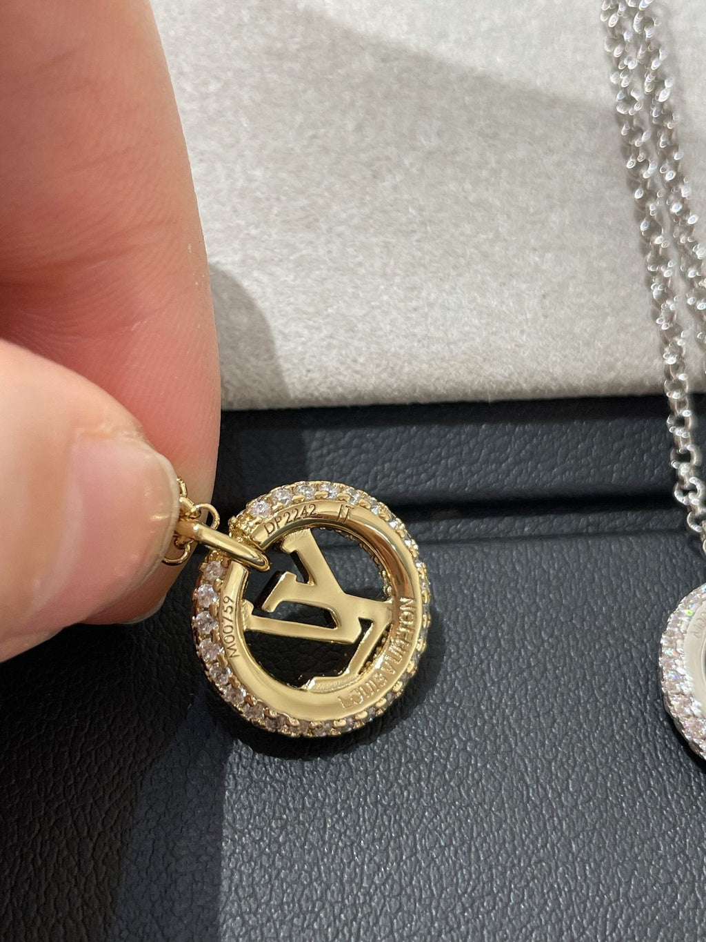 Loco BY NIGHT DIAMOND PAVED NECKLACE