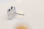 Loco CLOVER MINI TURQUOISE SILVER STUD EARRINGS