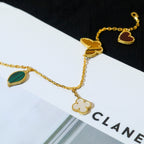 Loco LUCKY SPRING 5 MOTIF GOLD BRACELET