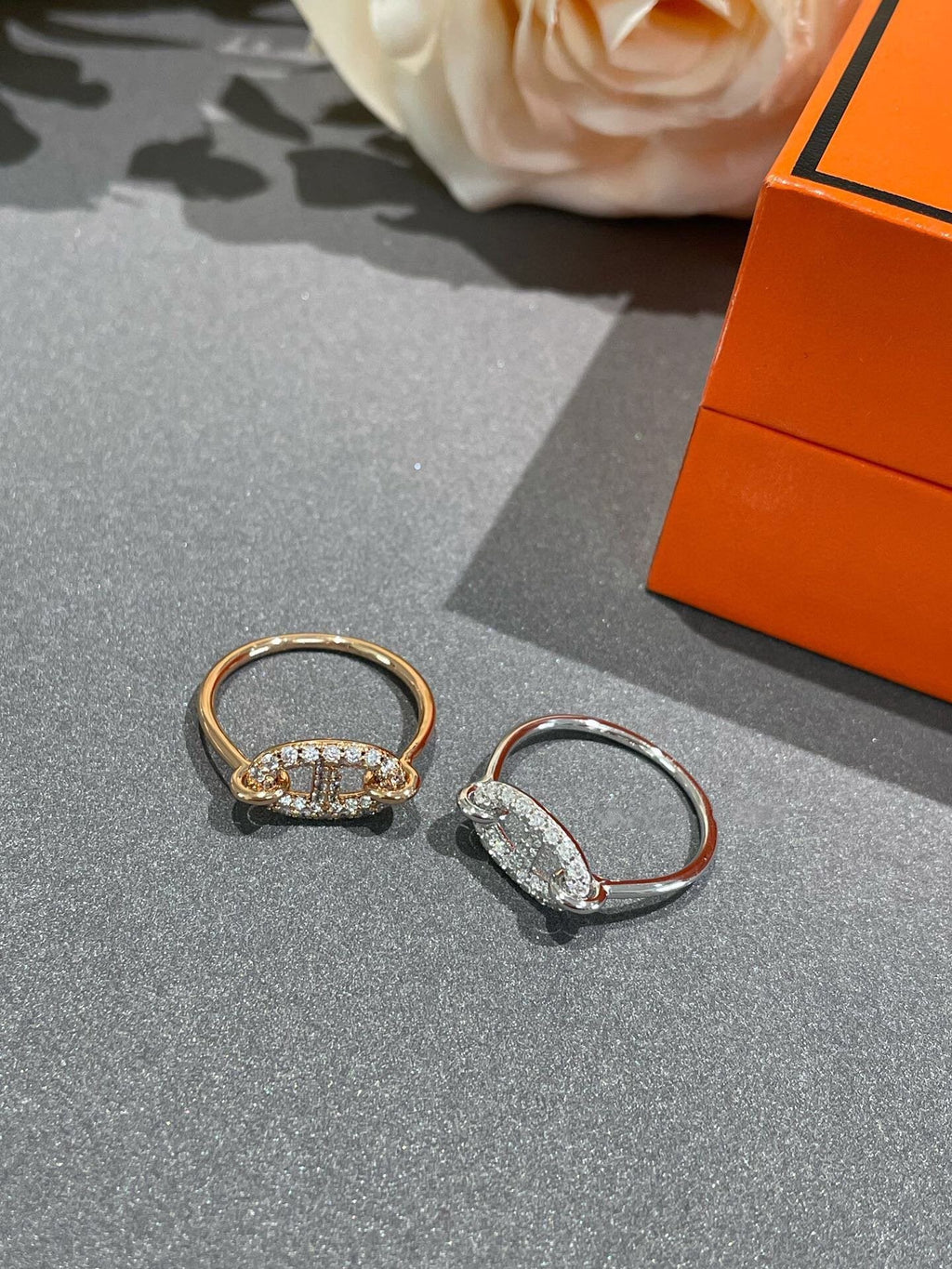 Loco RONDE SMALL DIAMOND RING