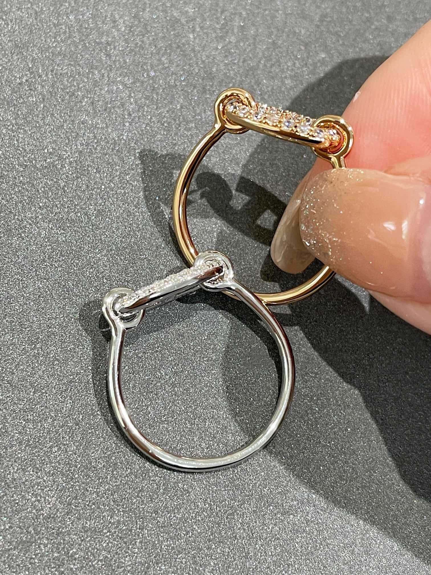 Loco RONDE SMALL DIAMOND RING