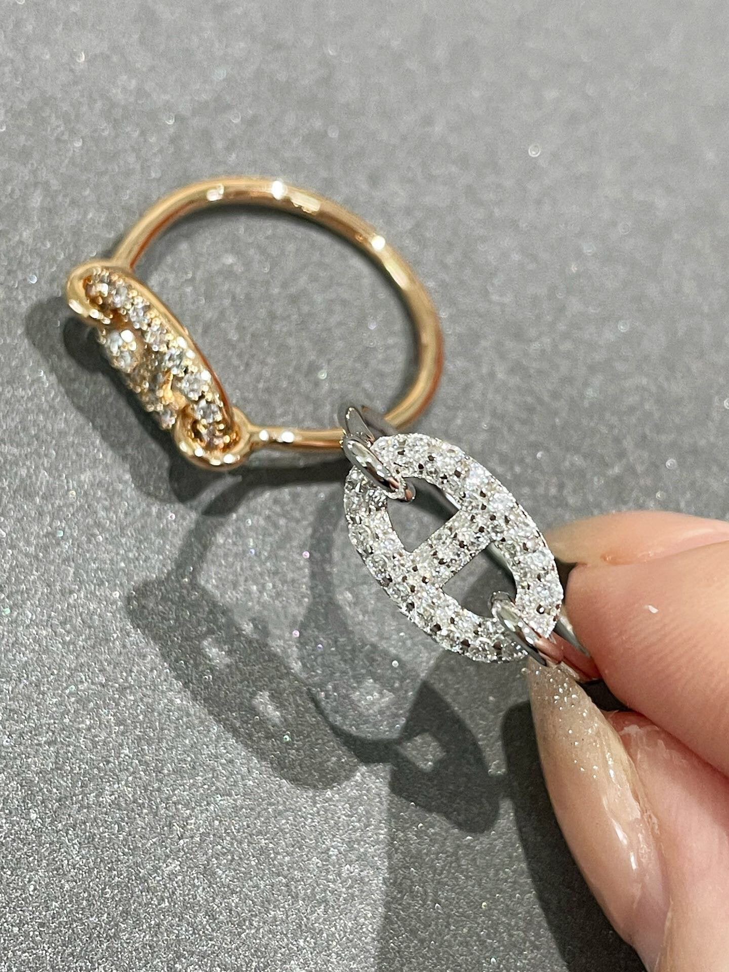 Loco RONDE SMALL DIAMOND RING