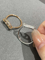 Loco RONDE SMALL DIAMOND RING