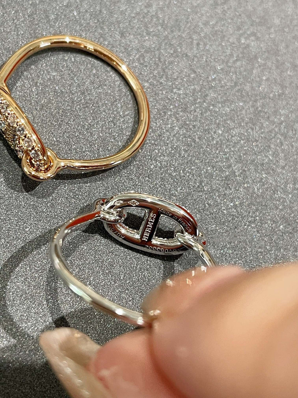 Loco RONDE SMALL DIAMOND RING