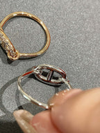 Loco RONDE SMALL DIAMOND RING