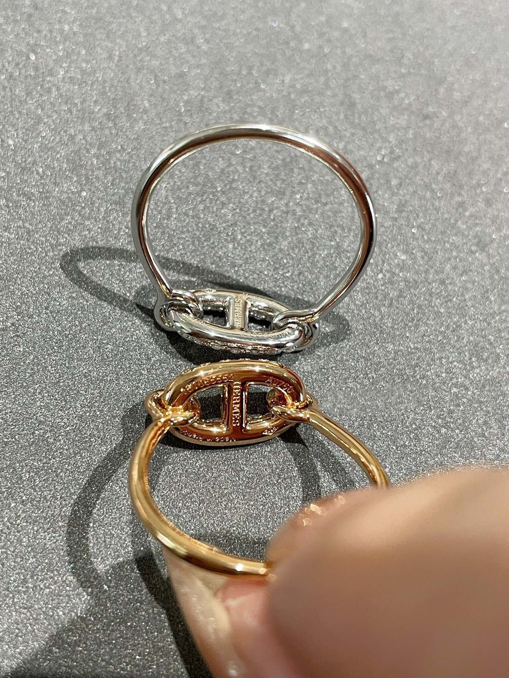 Loco RONDE SMALL DIAMOND RING