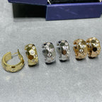 Loco BEE LOVE DIAMOND HOOP EARRINGS