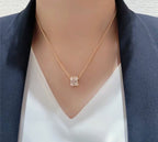 Loco BEE LOVE DIAMOND PAVED 3 ROW NECKLACE
