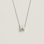 Loco HM CLIC YELLOW ENAMEL GOLD NECKLACE