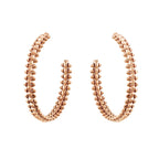 Loco CLASH LARGE HOOP EARRINGS