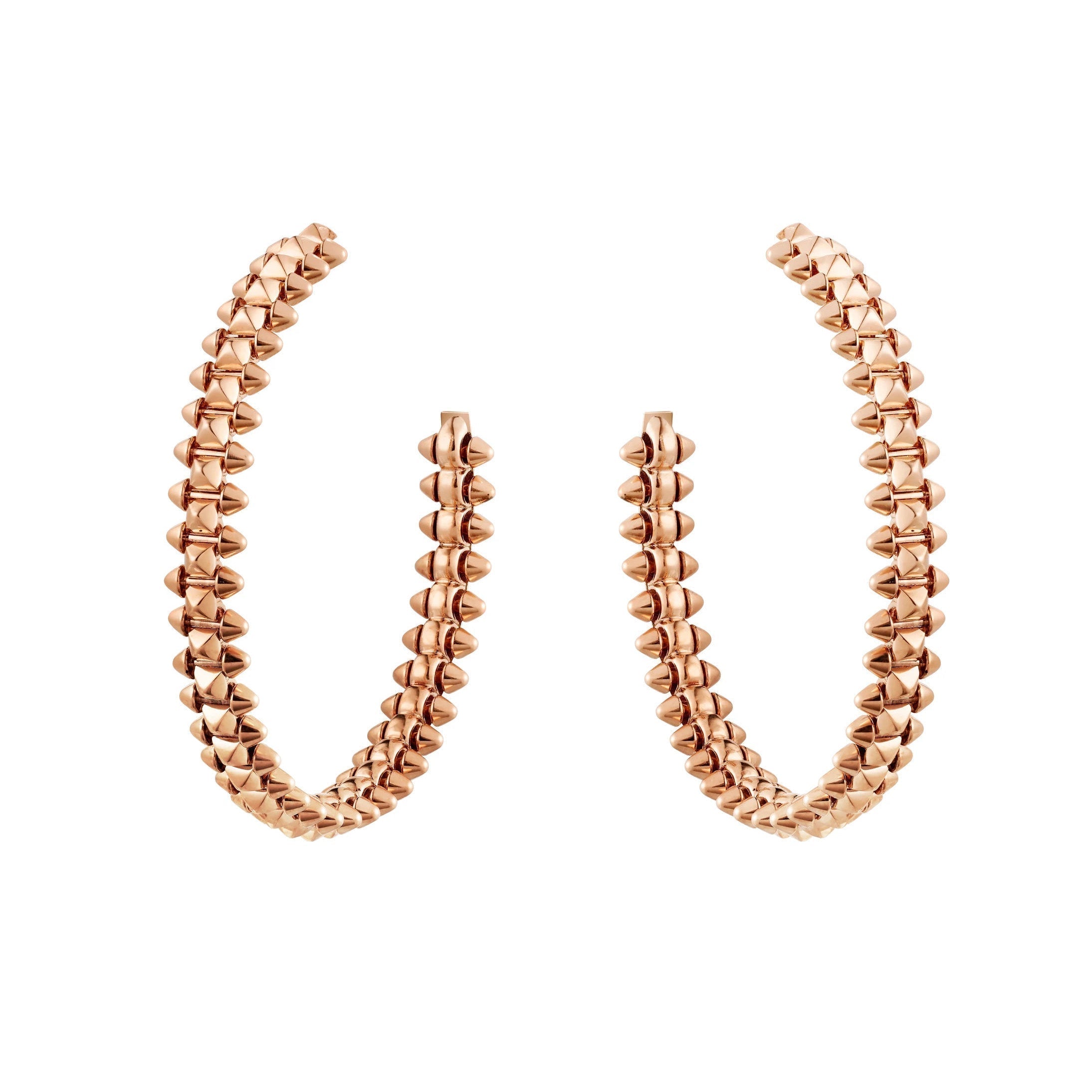 Loco CLASH LARGE HOOP EARRINGS