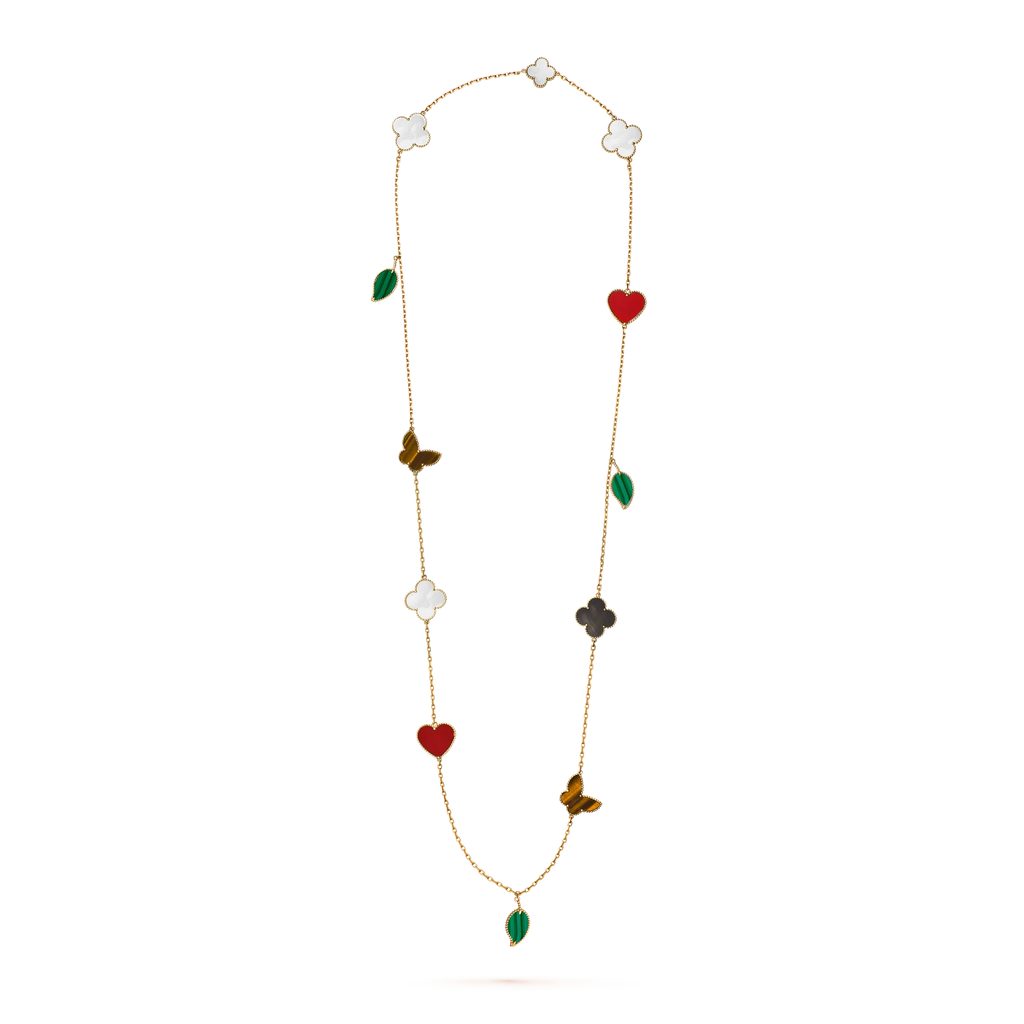 [Loco ] Lucky Alhambra Long Necklace-12 Designs