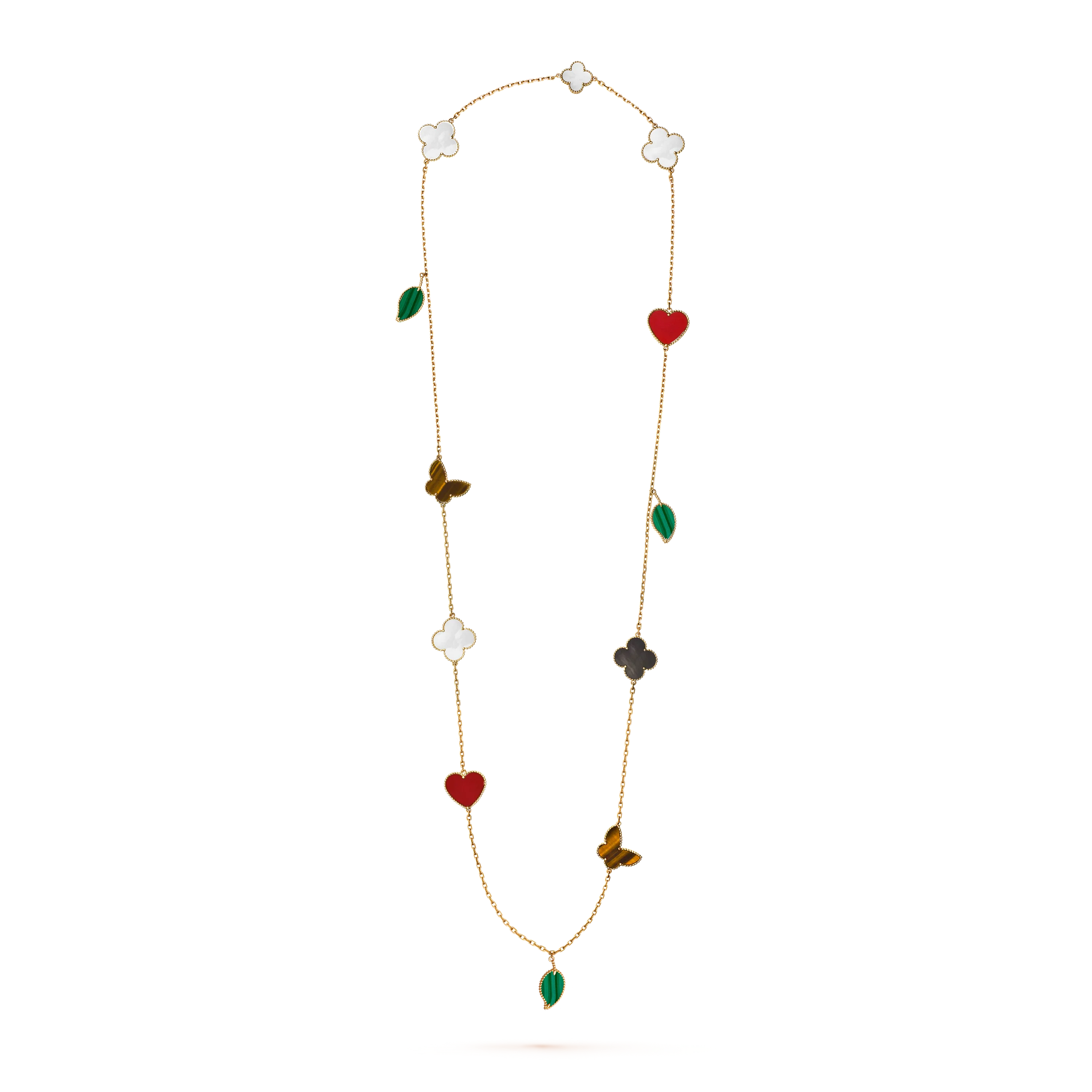 [Loco ] Lucky Alhambra Long Necklace-12 Designs