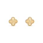 Loco CLOVER MINI 9.5MM LASER EARRINGS
