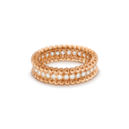 Loco PERLEE DIAMOND ROSE GOLD RING