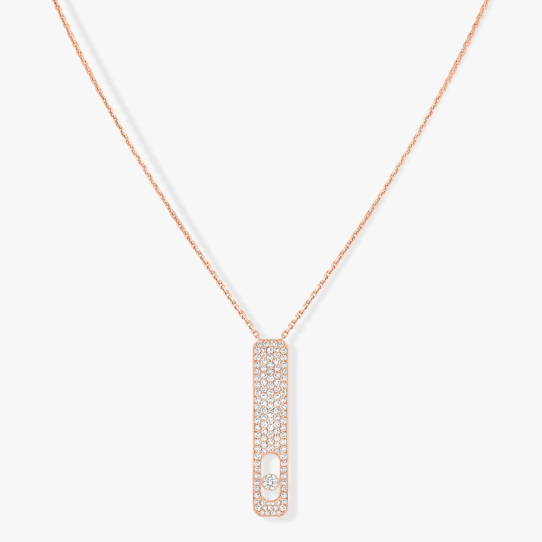 [Loco jewelrys]MY FIRST DIAMOND PAVED NECKLACE