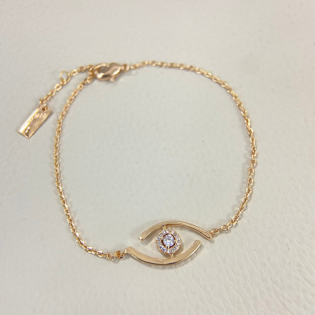 [Loco jewelrys]Lucky Eye Pave-Set Diamond Bracelet