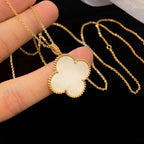 Loco CLOVER 25MM MOP LARGE PENDANT NECKLACE
