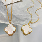Loco CLOVER 25MM MOP LARGE PENDANT NECKLACE