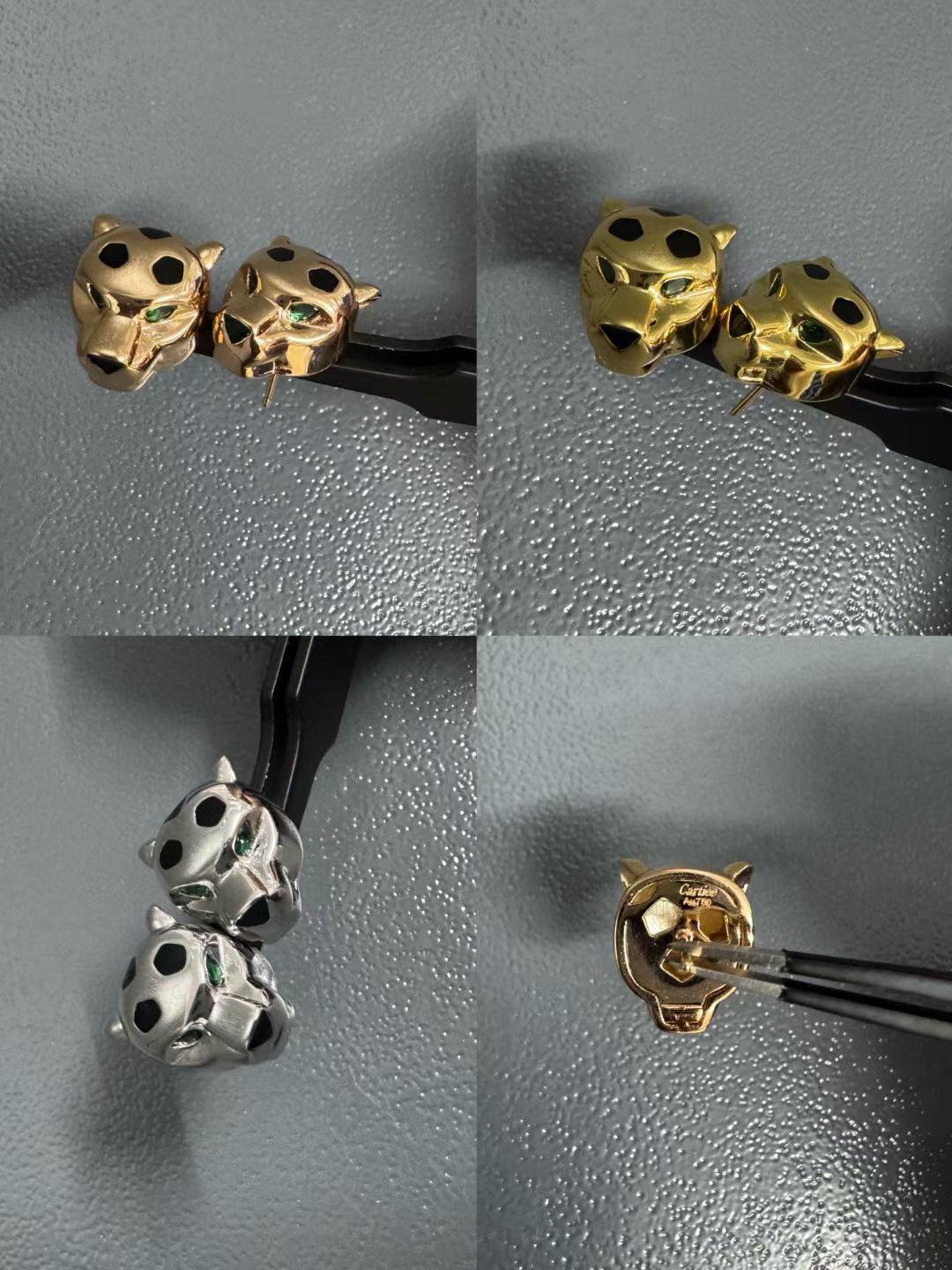 [Loco ] CHRRTAH-PRINT STUD EARRINGS, THREE COLORS