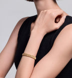 [Loco ] 2026 WOVEN-PATTERN BRACELET SET WITH FULL DIAMOND INLAY THREE-COLORS