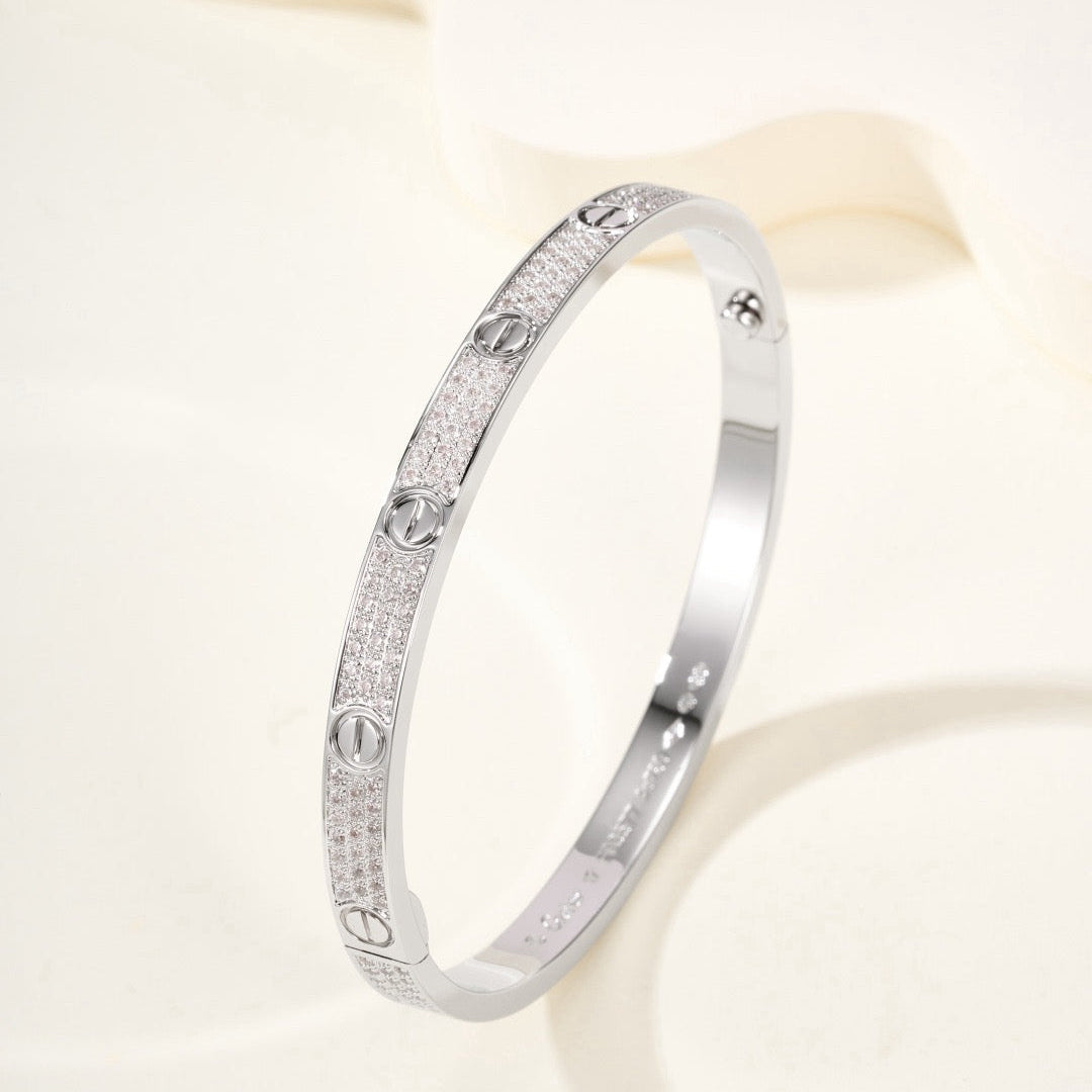 Loco LOVE BRACELET 4.8MM DIAMOND-PAVED