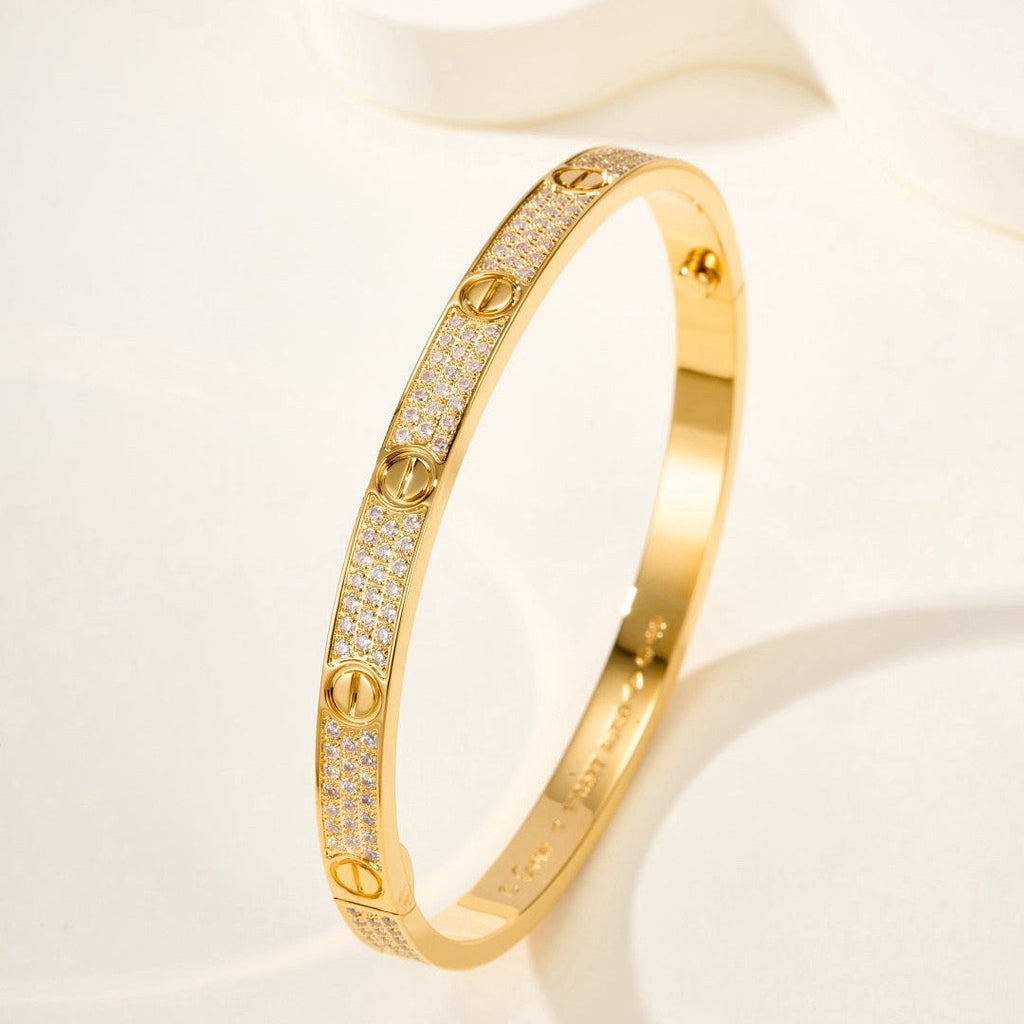 Loco LOVE BRACELET 4.8MM DIAMOND-PAVED