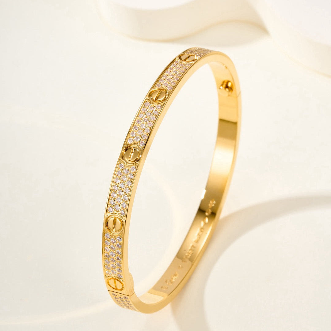 Loco LOVE BRACELET 4.8MM DIAMOND-PAVED