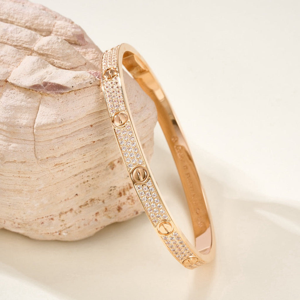 Loco LOVE BRACELET 4.8MM DIAMOND-PAVED