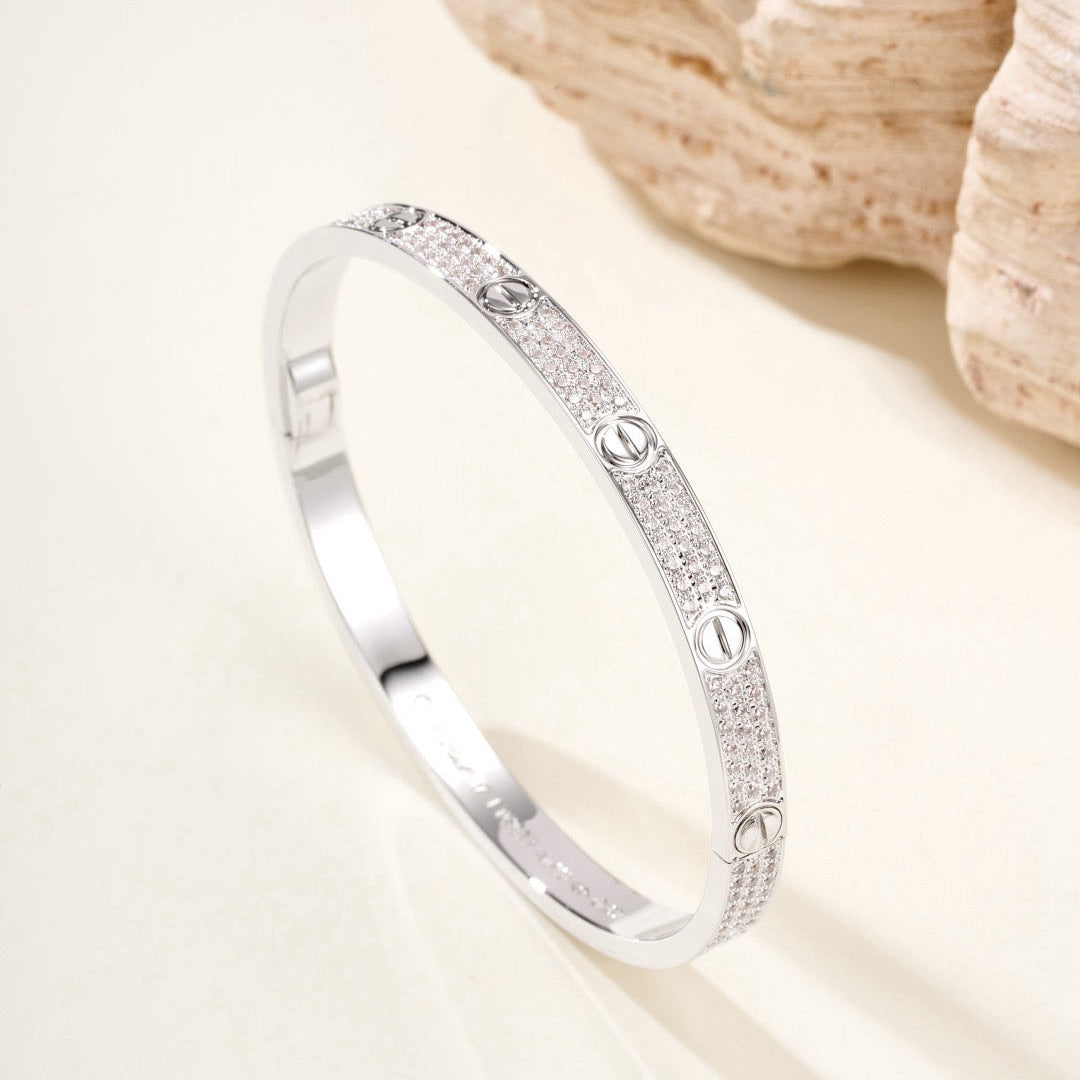Loco LOVE BRACELET 4.8MM DIAMOND-PAVED