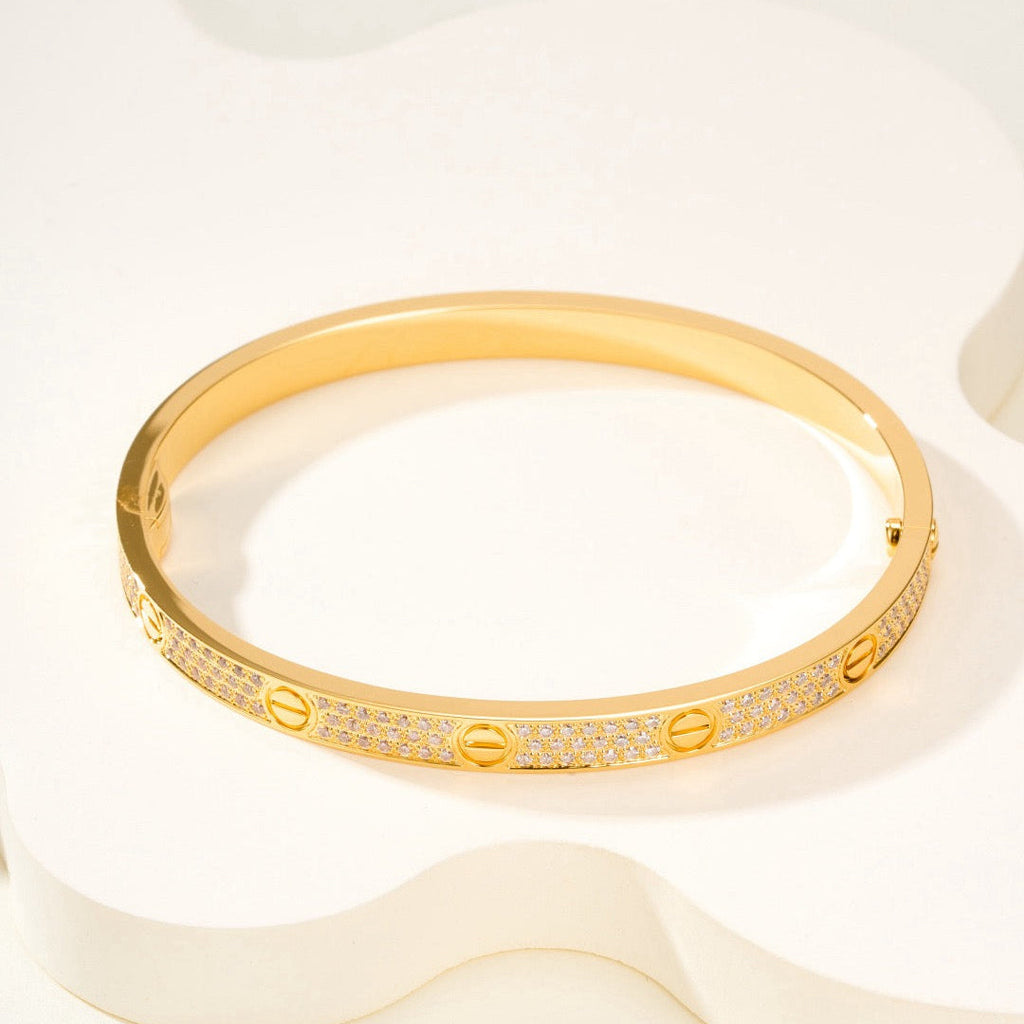 Loco LOVE BRACELET 4.8MM DIAMOND-PAVED