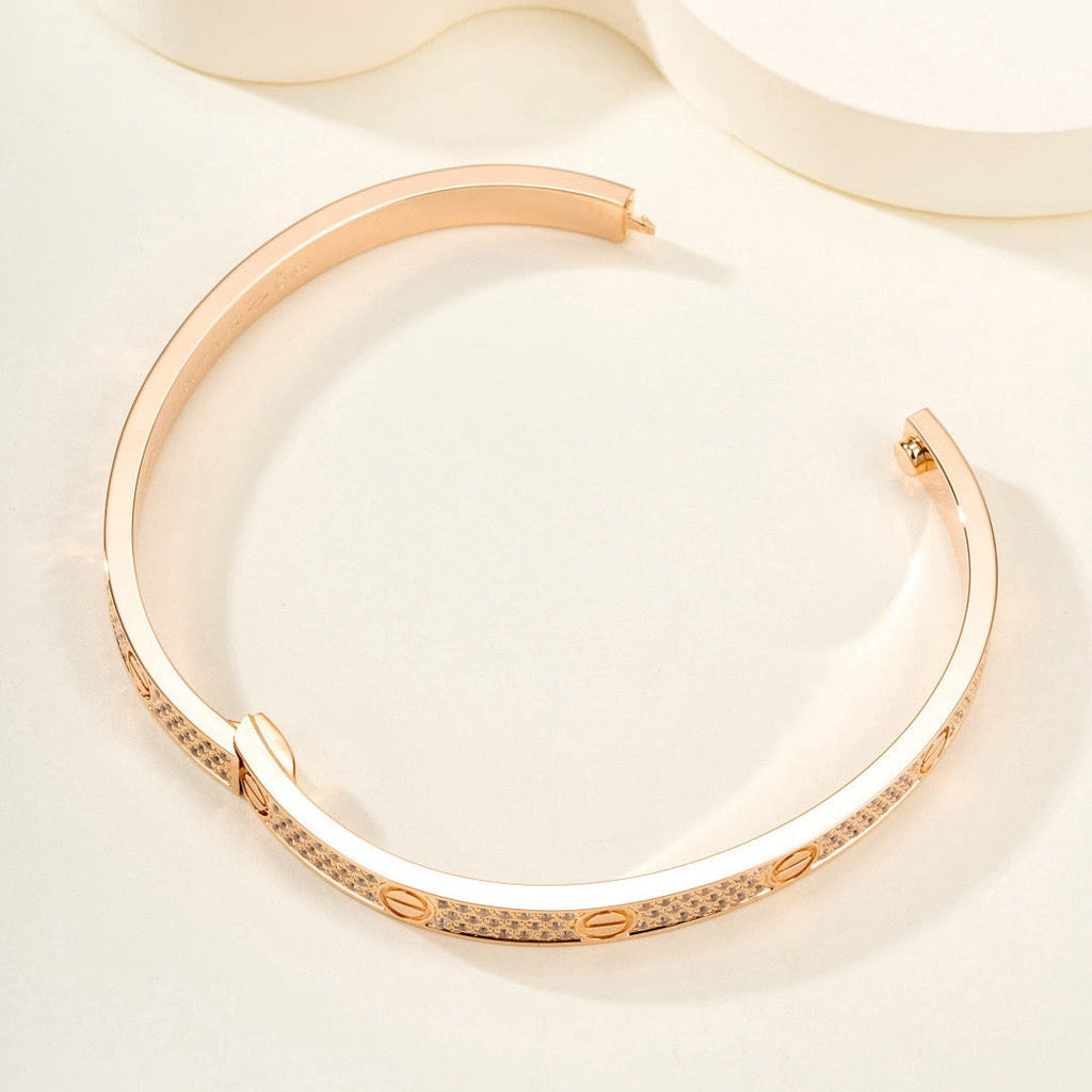 Loco LOVE BRACELET 4.8MM DIAMOND-PAVED