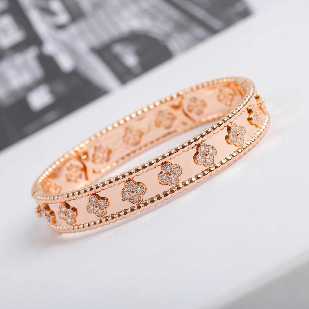 Loco CLOVER BRACELET 8MM DIAMONDS
