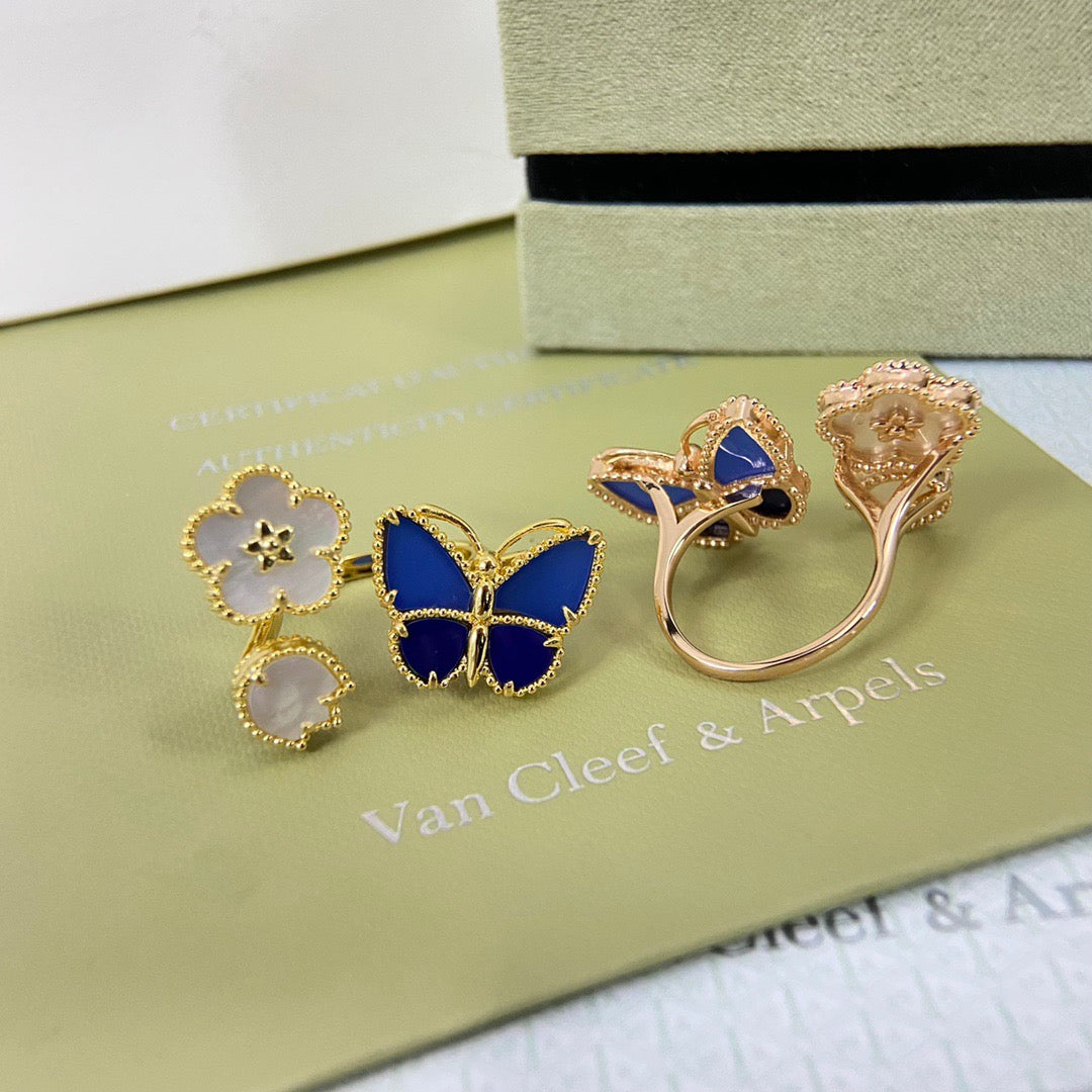 [Loco ] 2026 NEW MODEL SPRING LUCKY 3 MOTIF GOLD RING