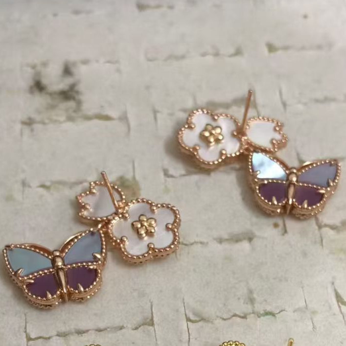 [Loco ] 26 NEW CLOVER LUCKY LIGHT PURPLE SET