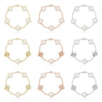 [Loco ]New CLOVER WHITE PEARL MOP 5 MOTIF BRACELET COLLECTION