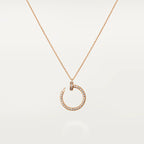 Loco JUSTE NECKLACE PINK GOLD DIAMONDS