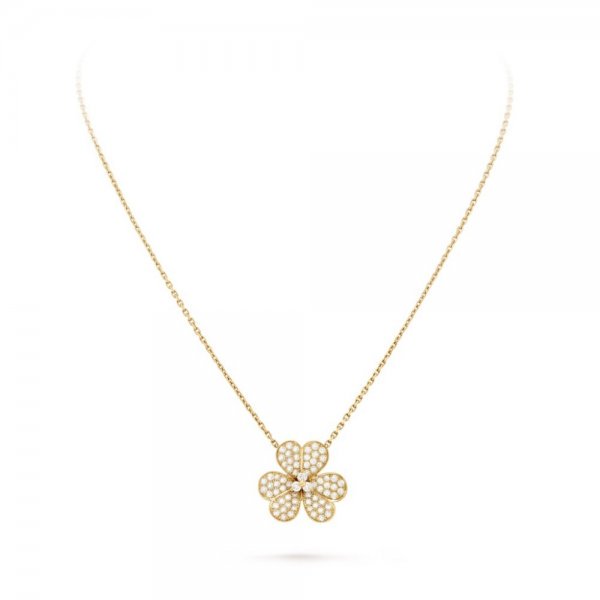 Loco FLOWER DIAMOND NECKLACE