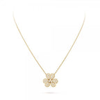 Loco FLOWER DIAMOND NECKLACE