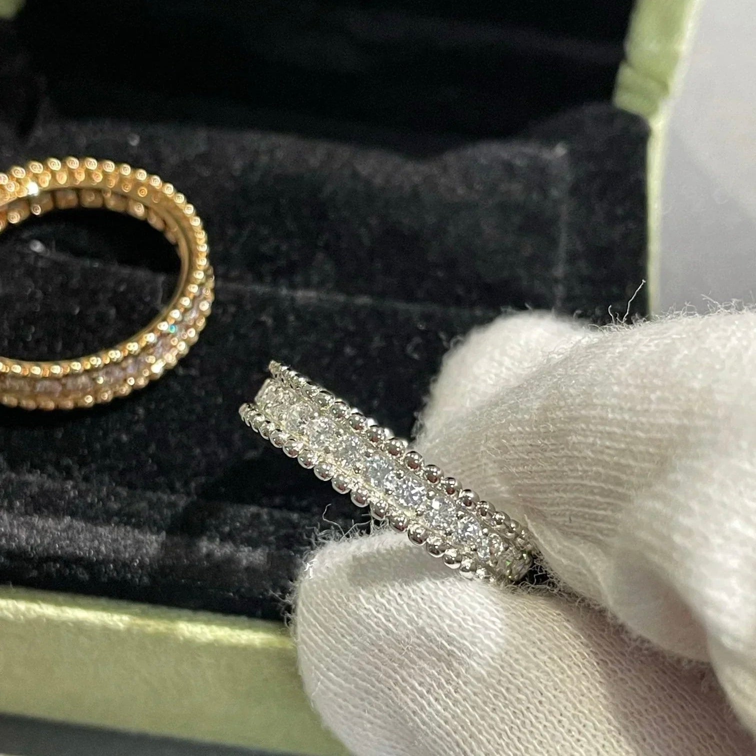 Loco PERLEE DIAMOND ROSE GOLD RING