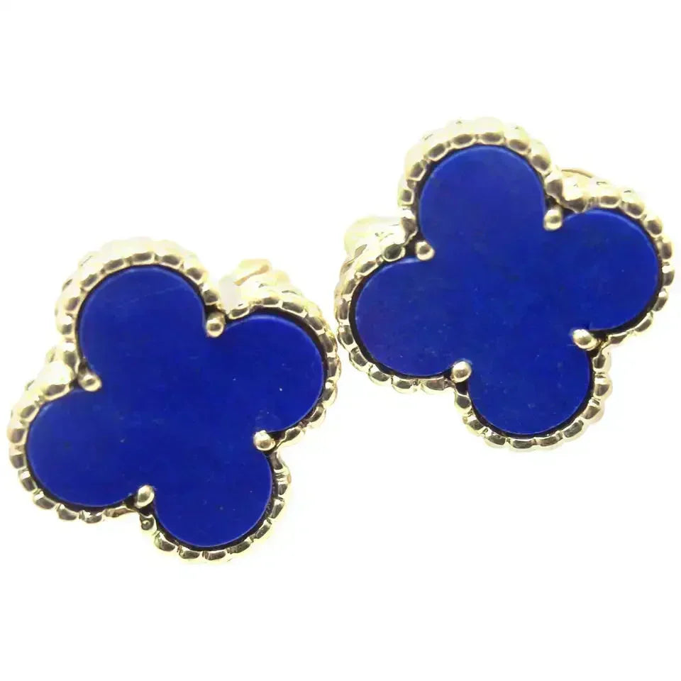 Loco CLOVER MINI 9.5MM TURQUOISE EARRINGS