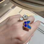 [Loco ] 2026 NEW MODEL SPRING LUCKY 3 MOTIF GOLD RING