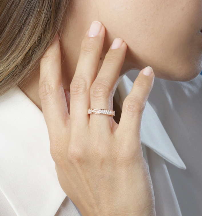 Loco ALLIANCE LIENS VIDENCE PAVED DIAMOND 4MM RING