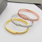 [Loco jewelrys]Move Noa Full Pavé Diamond Bangle Bracelet