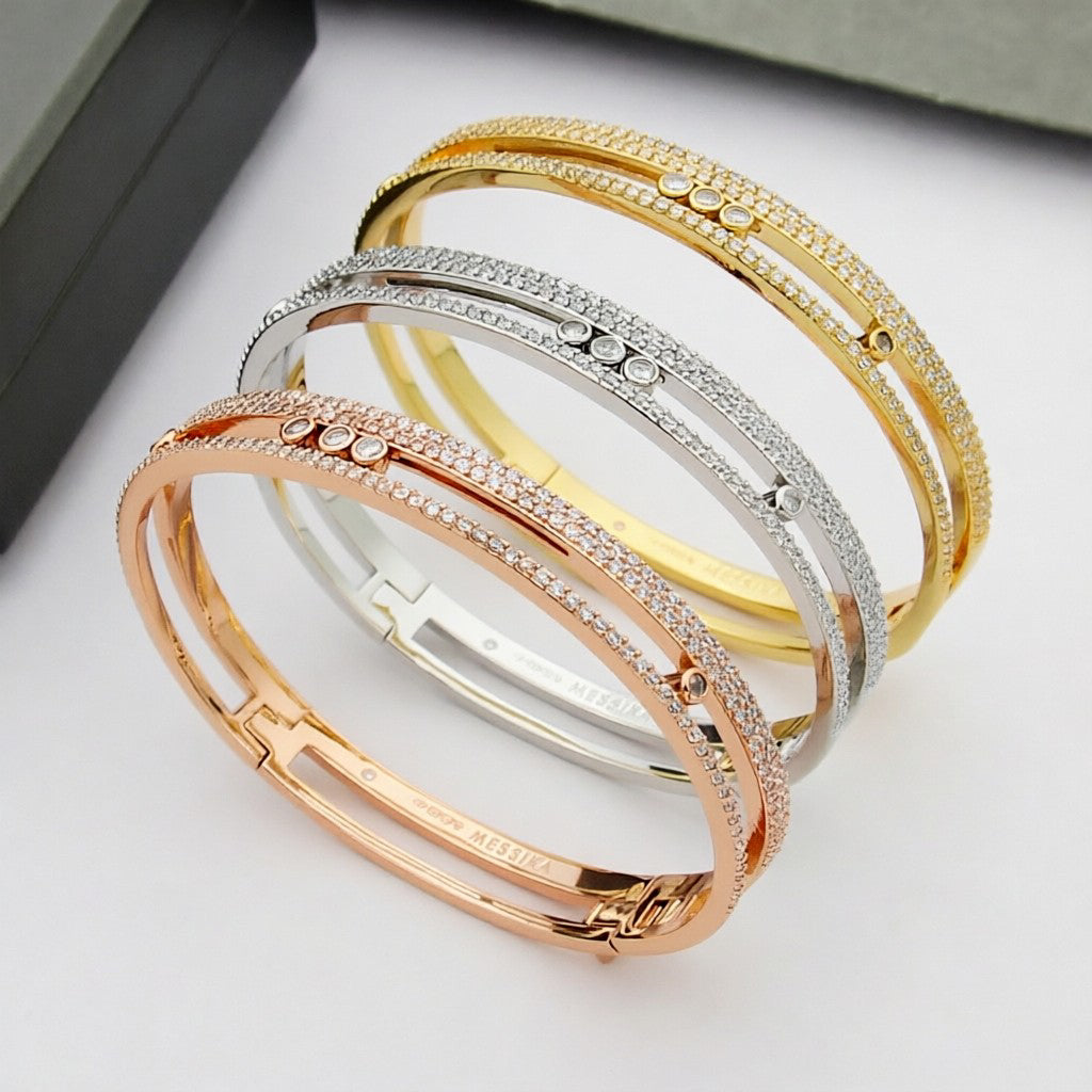 [Loco jewelrys]Move Romane pavé bangle