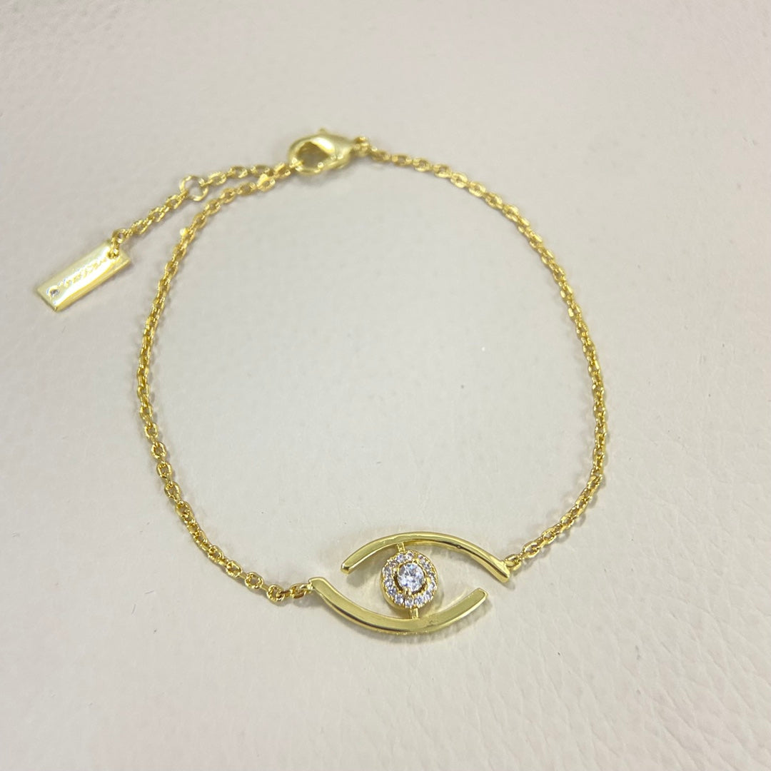 [Loco jewelrys]Lucky Eye Pave-Set Diamond Bracelet