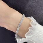 [Loco ]TENNIS BRACELET WITH FULL DIAMOND SETTING