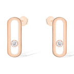 [Loco jewelrys]MOVE UNO SMALL 1 DIAMOND EARRINGS